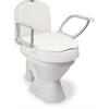 Toilettenaufsatz CLOO 10cm mit Armlehnen, Höhe und Sitzneigung einstellbar 6/10cm