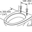Toilettenaufsatz HI-LOO Fix II 6cm mit Armlehnen (Toilettensitzerhöhung mit Deckel) | Bild 3