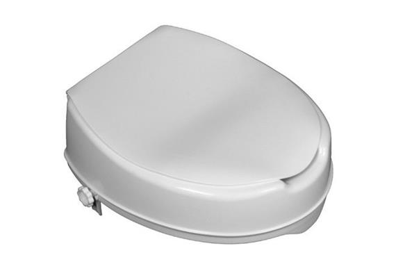 Toilettenaufsatz Mobi Basic 6cm mit Deckel + Schraubbefestigung