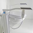 Toilettenlift ohne Armlehnen links montierte Hubsäule, elektrisch stufenlos verstellbar | Bild 3