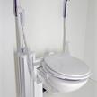 Toilettenlift ohne Armlehnen rechts montierte Hubsäule, elektrisch stufenlos verstellbar | Bild 3