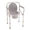 Toilettenstützgestell/Toiletten 4-in-1 aus Alu, faltbar