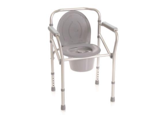 Toilettenstützgestell/Toiletten 4-in-1 aus Alu, faltbar