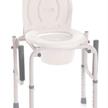 Toilettenstützgestell/Toiletten 4-in-1 aus Alu, fix, mit Abschwenkbaren Armlehnen | Bild 3
