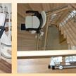 Treppenlift Hiro 160 als Innen- oder Aussenläufer für Treppen mit Kurven | Bild 3