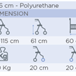 Unterarmrollator Era inkl. Einkaufskorb + Tablett, Max 136kg | Bild 2