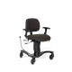 VELA Therapie-Stuhl mit elektrischer Höhenverstellung Kunstleder grau