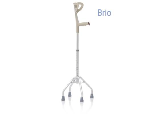 Vierfuss-Unterarmgehstütze Brio, 76-98cm