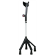 Vierfussunterarmgehstütze Premium, licht-grau, max. 100 kg