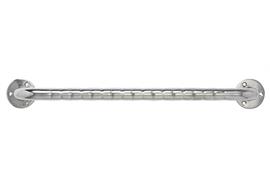 Wandhaltegriff Edelstahl 90cm Oberfläche geriffelt