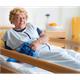 Zewi-Fixierungs-Decke blau für Erwachsene (Pflege-Decke aus Edelfrotté Grösse Large)